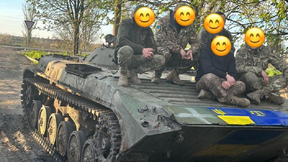 USQ terkibinde cenkleşken qırımlılar, toplı BMP-1 “meğanimlediler”